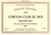 Corton Clos du Roi-Girardin 1997